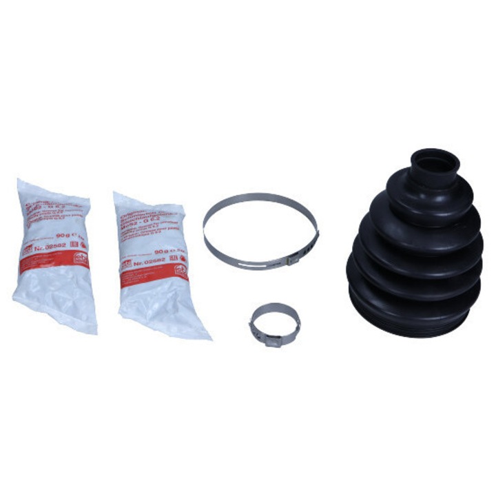 FEBI külső féltengelycsukló védőgumi, 90x27,6x125mm, személygépjárművekhez