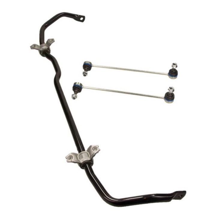 Meyle autó stabilizátor készlet, 24 mm, gumitartóval, összekötő rúddal, Audi A3, TT, VW Golf VII-hez