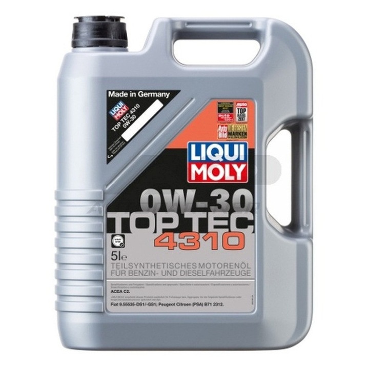 Ulei motor Liqui Moly Top Tec 4310 0W-30, 5L
