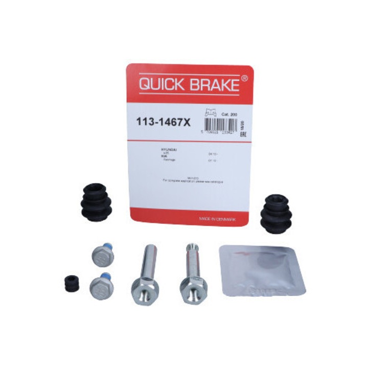 QUICK BRAKE autóalkatrész készlet, féknyereghez, KIA P. CEE'D/SPORTAGE 06-