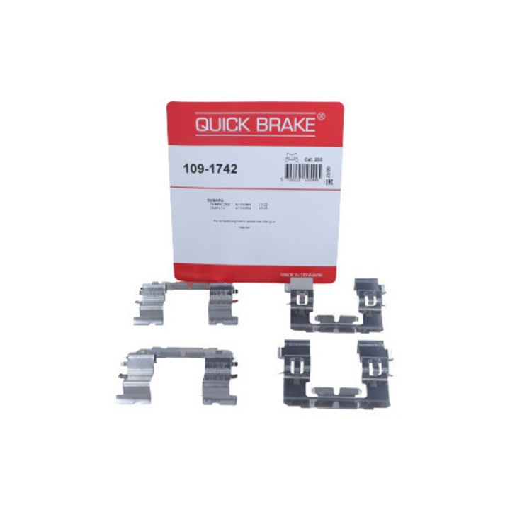 QUICK BRAKE féktárcsa beszerelő készlet Subaru Forester/Legacy/Outback 02-