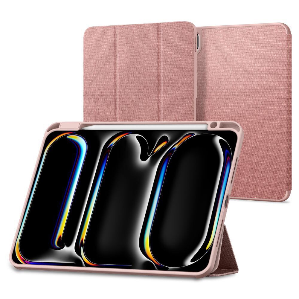 Husa Spigen Urban Fit compatibila cu iPad Pro 13 inch 2024 Rose Gold