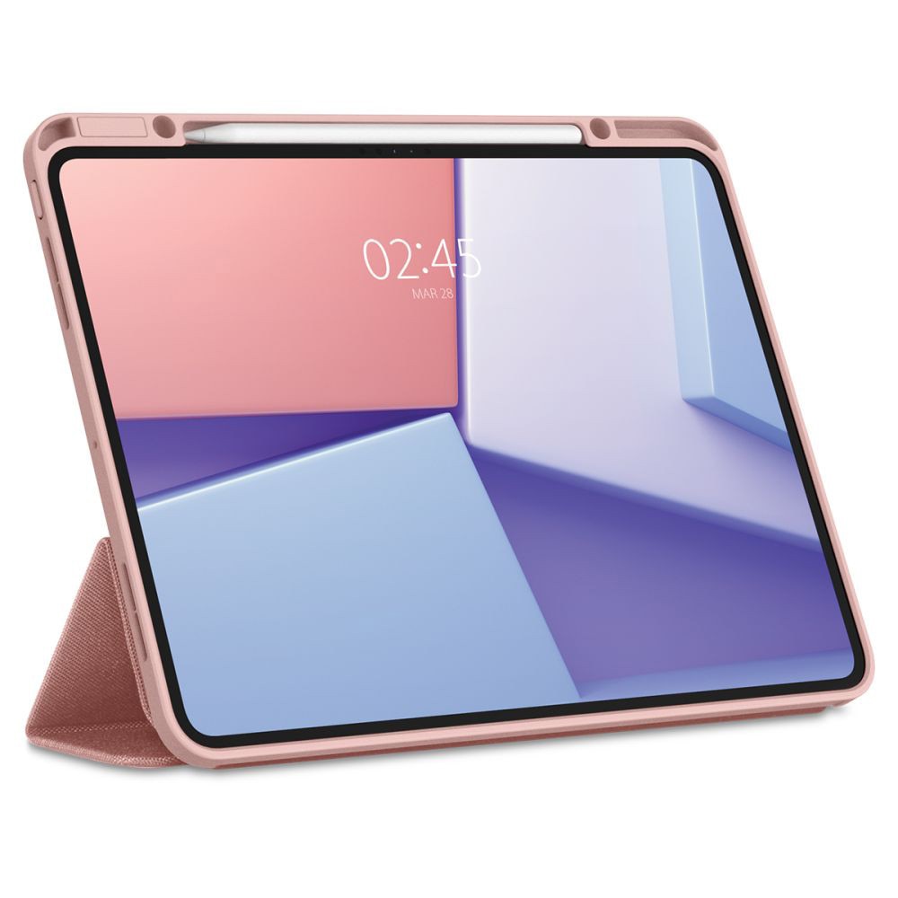 Husa Spigen Urban Fit compatibila cu iPad Pro 13 inch 2024 Rose Gold