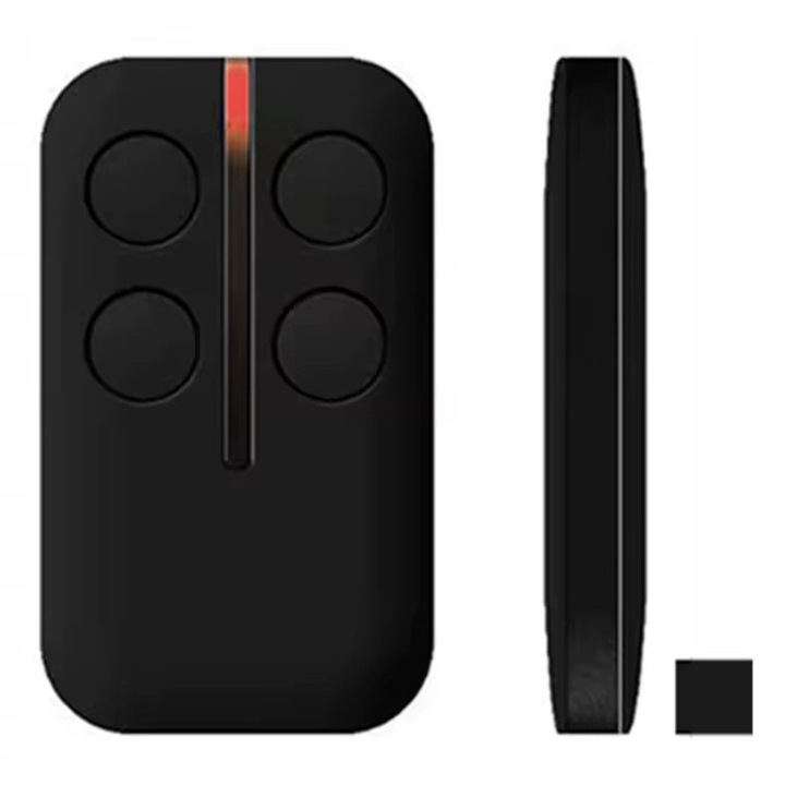 Telecomanda Universala Porti si Bariere Cu 4 Butoane, Mbong®, 280-868Mhz, Scanare Automata, Negru