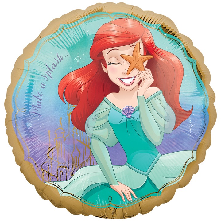 Balon Folie Ariel Once Upon A Time 43cm 3979901