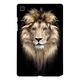 Husa tableta compatibila cu Samsung Galaxy Tab A7 10.4 2020, tip design pictura colorata, protectie inteligenta TPU, model leu