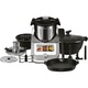 Robot de bucatarie Ufesa TotalChef RK7 cu Wi-Fi, multifunctional cu functie de gatire, 30 de functii, 4, 5 L, ecran tactil de 7 inch, carte de retete interactiva, argintiu