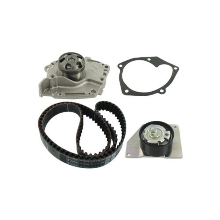 SKF vezérműszíj készlet, RENAULT 1.9DCI-hez, 133 fog, 26mm, tömítésekkel