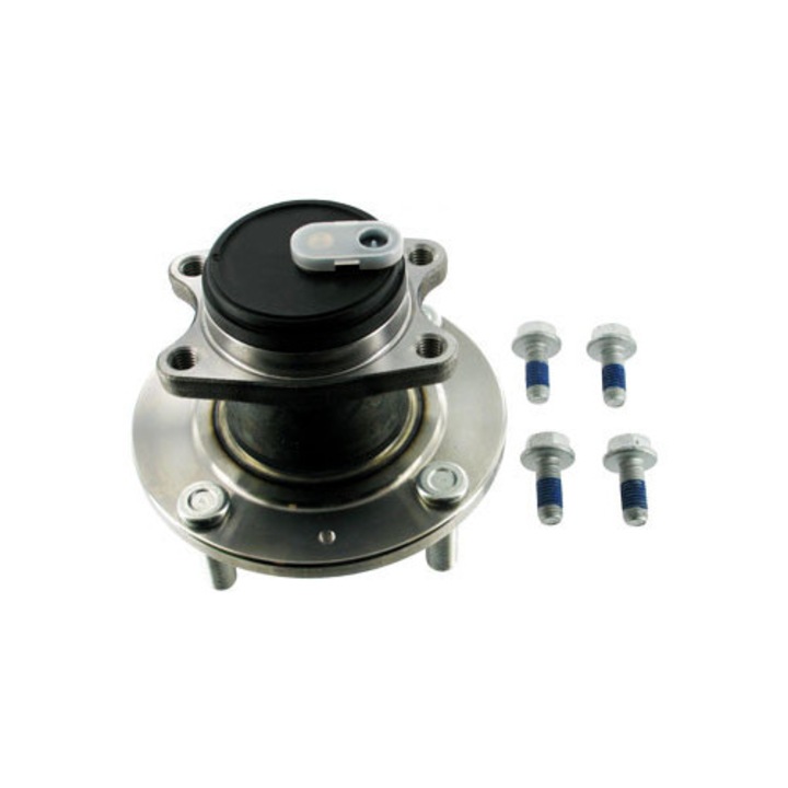 Kerékcsapágy, SKF, Mitsubishi Colthoz/Smart Forfourhoz, 4 lyukú, ABS szenzorral, 137 mm, hátsó