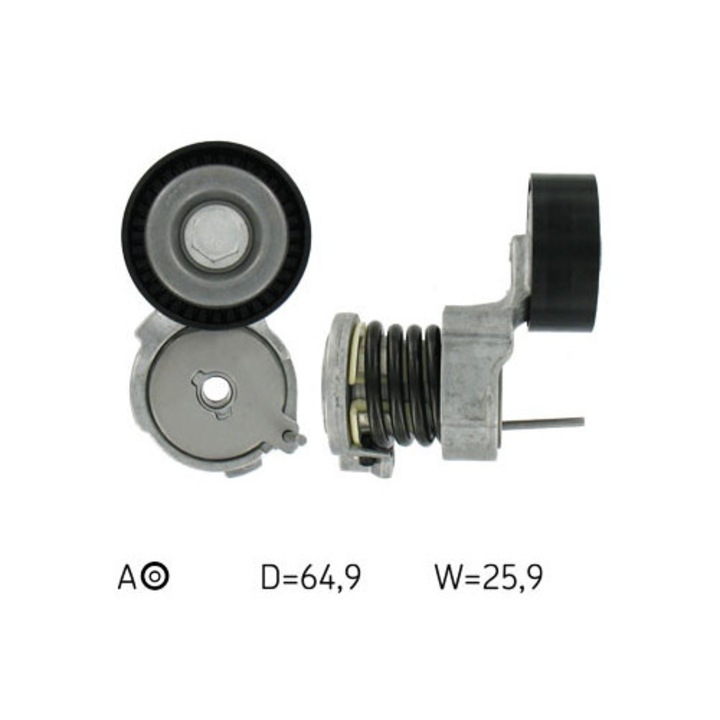 SKF trapézszíj feszítő, 65x26mm, automata