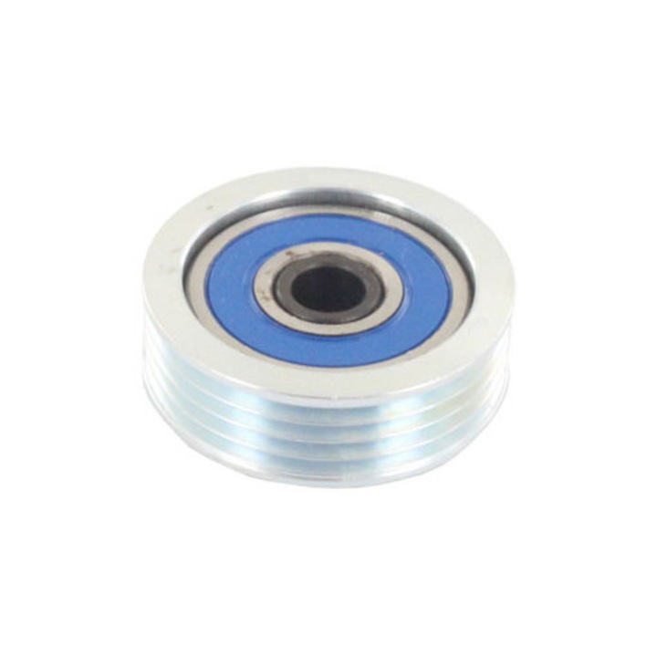 Szíjvezető görgő SKF, 58x13mm, 4 bordás, 60mm, SUZUKI 1.5/1.6 SWIFT 06- modellekhez