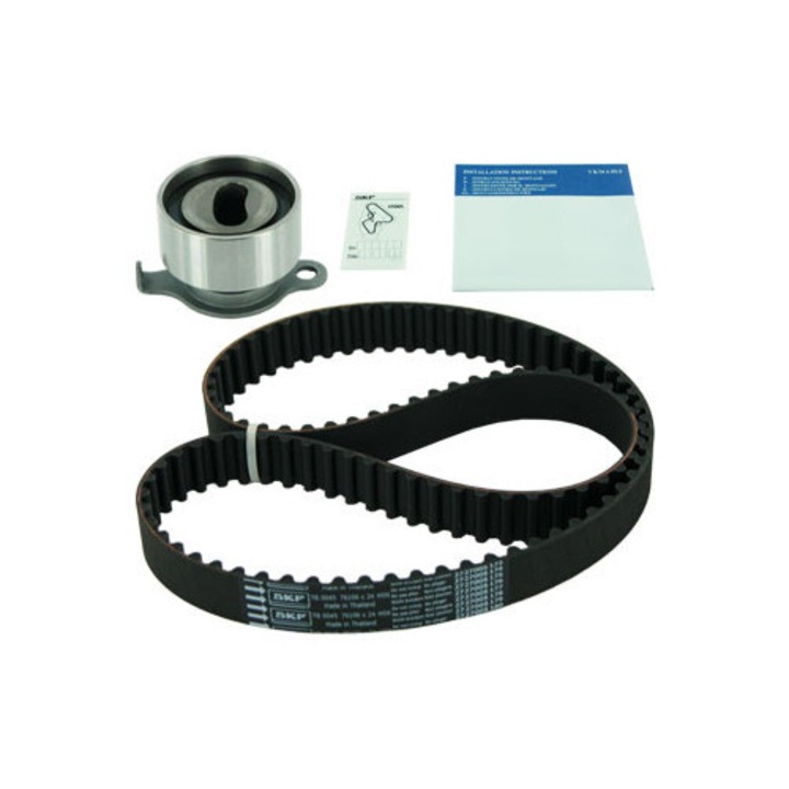 SKF vezérműszíj készlet, 24mm, 106 fog, fekete, Honda Civic 1.4/1.4I-1.5I 88-hez