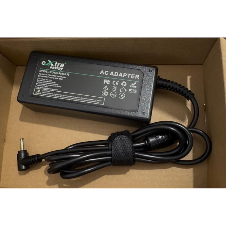 Incarcator laptop premium compatibil cu FUJITSU 65W 19V 3.42A mufa 3.5X1.35mm
