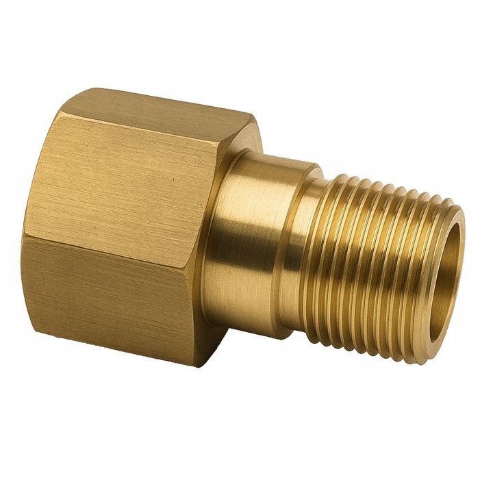 Rosfix adapter, M18M-TR22F, sárgaréz csatlakozó Karcher HD HDS Easy!Lock-hoz