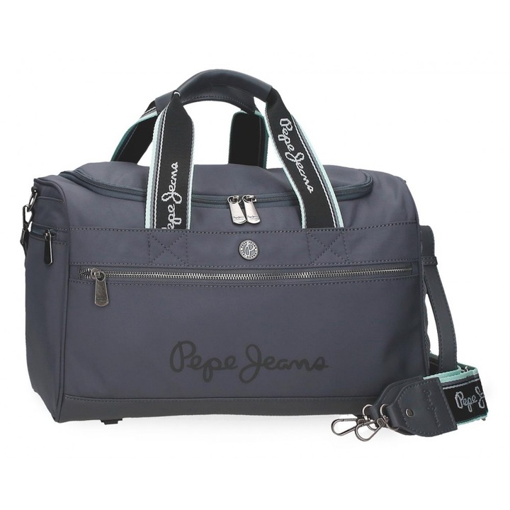 Geanta voiaj dama, Pepe Jeans Corin, adaptabila, antracit, 40x25x20 cm