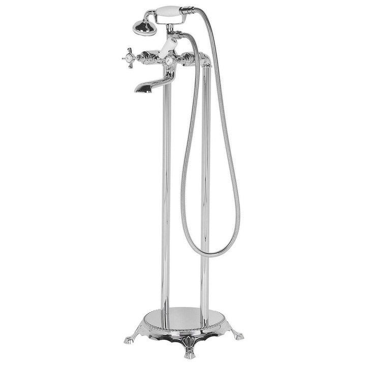 Baterie de cada freestanding Hebbe Argintiu