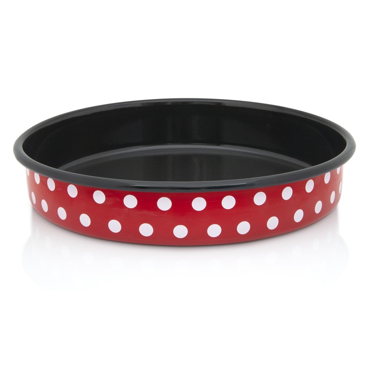 Tigaie rotunda 4l Tufne emailata Metalac, 30 cm