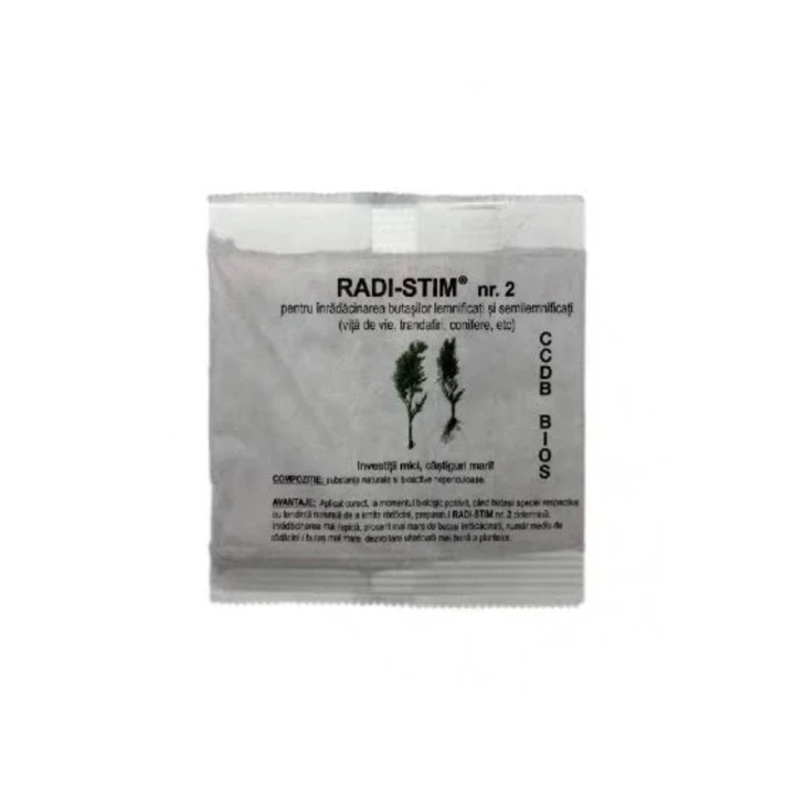 Biostimulator pentru inradacinarea butasilor Radi Stim 2, 10 grame