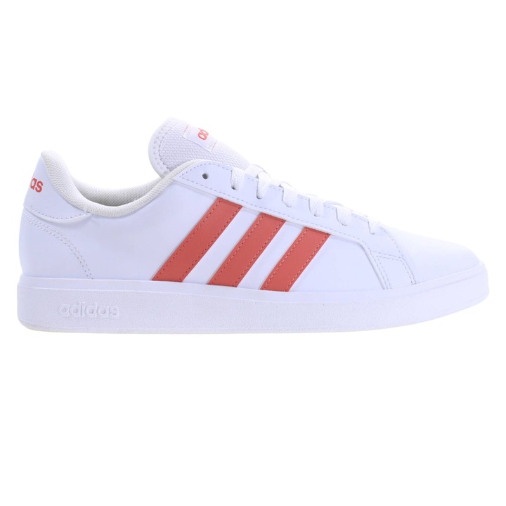 Férfi tornacipő, adidas, Grand Court Base 2, fehér, textil