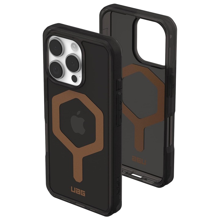 Husa Protectie pentru iPhone 16 Pro, P62, Lexgard, Deep Dark Bronze