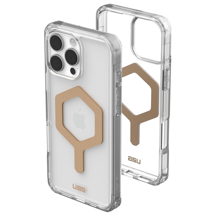 Husa pentru iPhone 16 Pro Max, MagSafe, UAG, Auriu