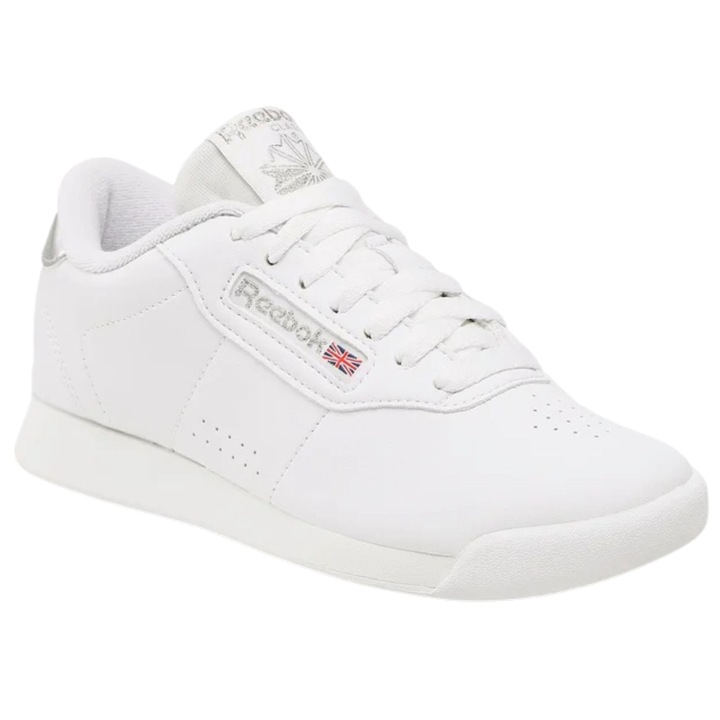 Reebok Princess női tornacipő, fehér, sportos, ekológikus bőr