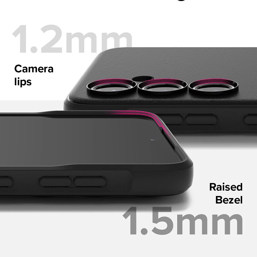 Husa pentru Samsung Galaxy S24 FE, din TPU, Ringke, Culoare Negru