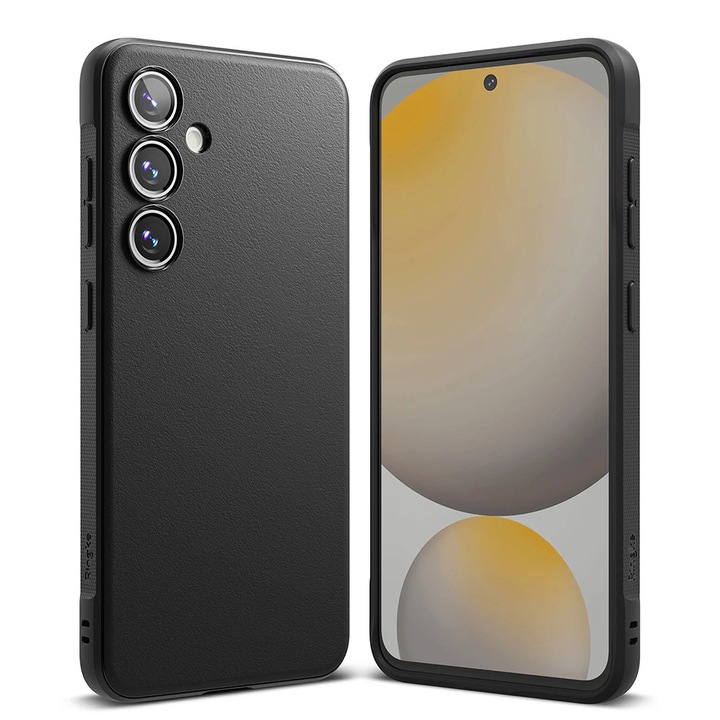 Husa pentru Samsung Galaxy S24 FE, din TPU, Ringke, Culoare Negru