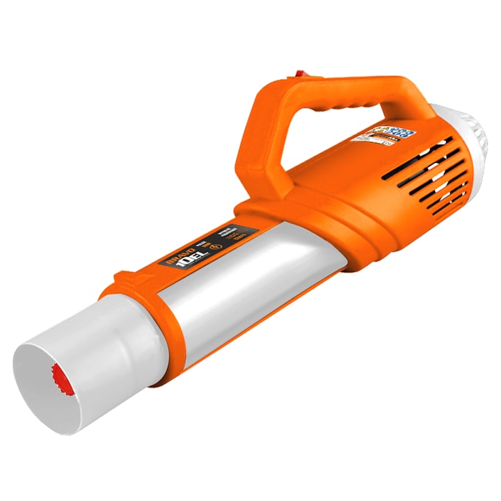 Atomizor electric portabil Ruris Bravo 10EL, putere 80 W, distanta pulverizare 6 m, viteza pulverizare 12 m/s, compatibilitate cu pulverizatoare electrice