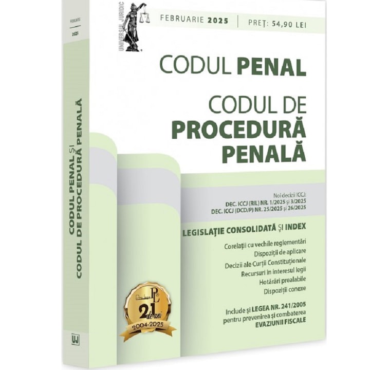 Codul penal si codul de procedura penala: februarie 2025, Dan Lupascu