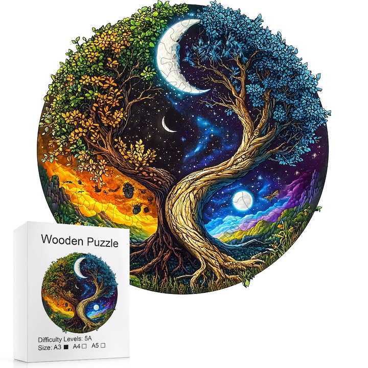 Образователен пъзел, 180 части, многоцветен, 28,5x28,5 см, за тийнейджъри и възрастни