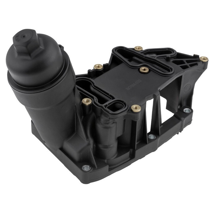 Carcasa suport filtru ulei BMW seria 1 F20 F21 seria 3 E90-E93 F30 F31 F34 seria 5 F07 F10 F11 seria 2 F22 F87 seria 4 F32 F33 F82 F83 seria 6 F06 F12 F13 seria 7 F01 F02 X1 E84 X3 F25 X4 F26 X5 F15
