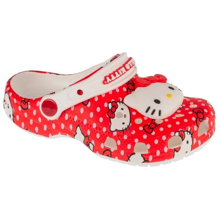 Papuci pentru copii, Crocs, BM222704, Rosu, 32 EU