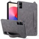 Husa tableta pentru Xiaomi Redmi Pad SE 11 2023, piele TPU, cu bretea, gri