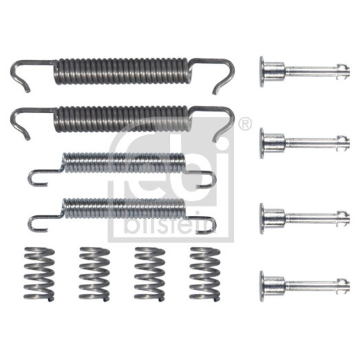 Комплект спирачни накладки FEBI BILSTEIN, 0.092 кг, задни