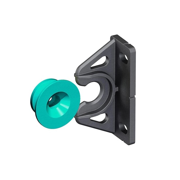 Скрита система за закрепване на панели, стойки и мебели, Button-Fix тип 2, Опаковка от 100 броя