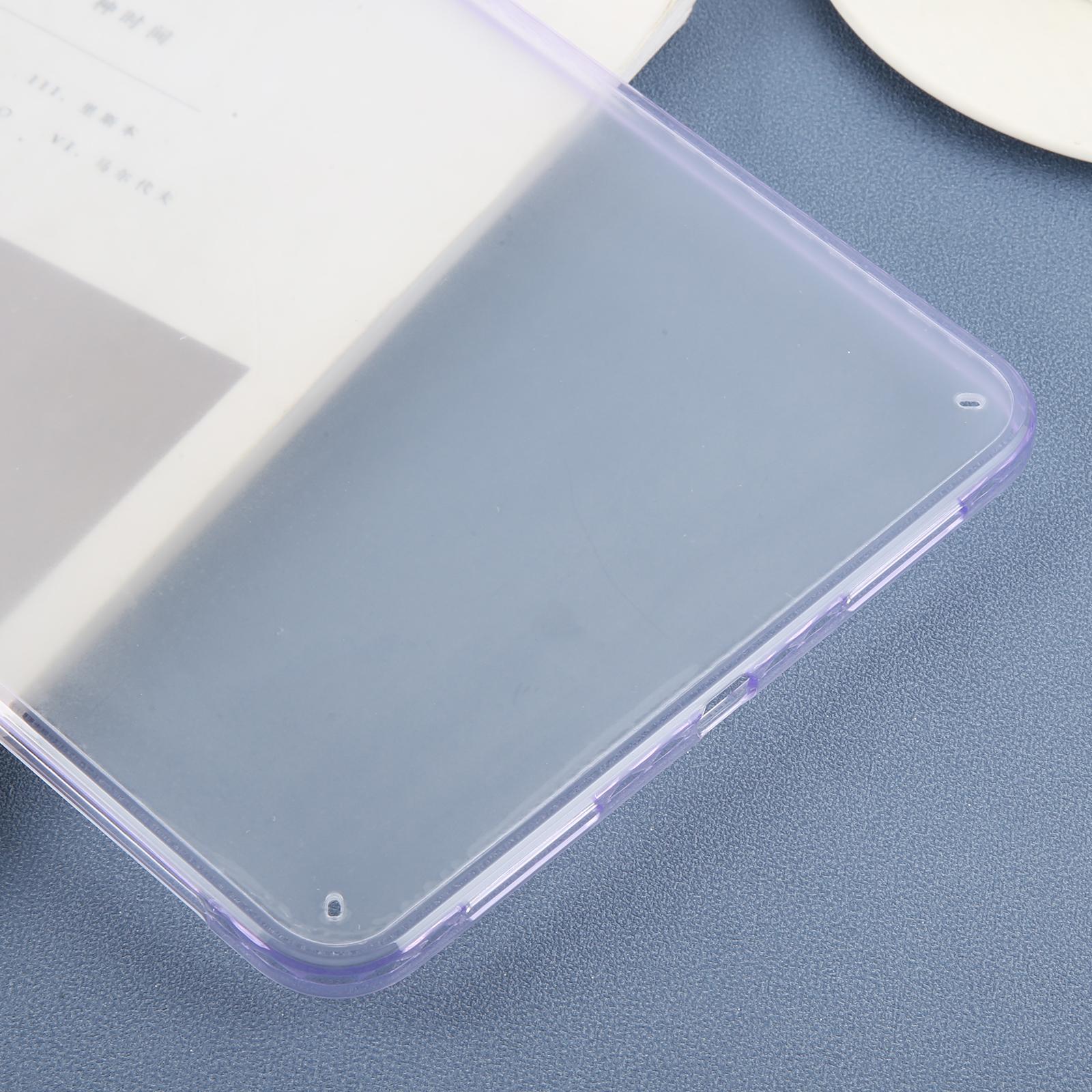Husa tableta pentru iPad 2025 / 2022, hibrid TPU cu acril transparent, Taro Purple