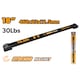 Bara magnetica TOLSEN 18" (460x23x12,5mm), capacitate 14kg, cadru ABS rezistent, suport organizare scule, chei, surubelnite, ciocane, montare pe perete, ideala pentru garaj, atelier, uz profesional
