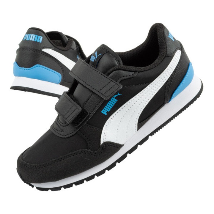 Pantofi sport pentru copii Puma ST Runner v3 NL V PS [384902 10], negri, Negru