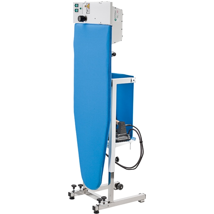 Statie de calcat cu optiuni de aspirare, suflare si incalzire, pliabila cu boiler presiune 2, 8 bar, putere 1450 W, capacitate 2.1 litri, autonomie 3 ore, suprafata 121x44 cm, KER/2 Battistella