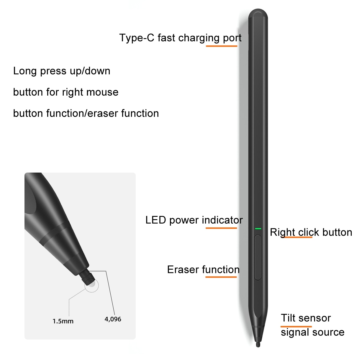 Microsoft Surface Penna, Penna per Surface Pro 11/10/9/X/8/7