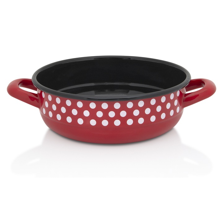 Castron 2.1l Tufne emailat Metalac, 20 cm