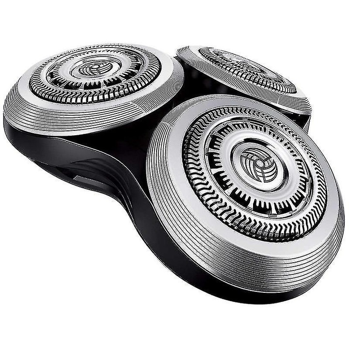 Cap de schimb pentru aparat de ras, set 3 lame cu suport, compatibil cu seria S9000, S7000, RQ10, RQ11, RQ12