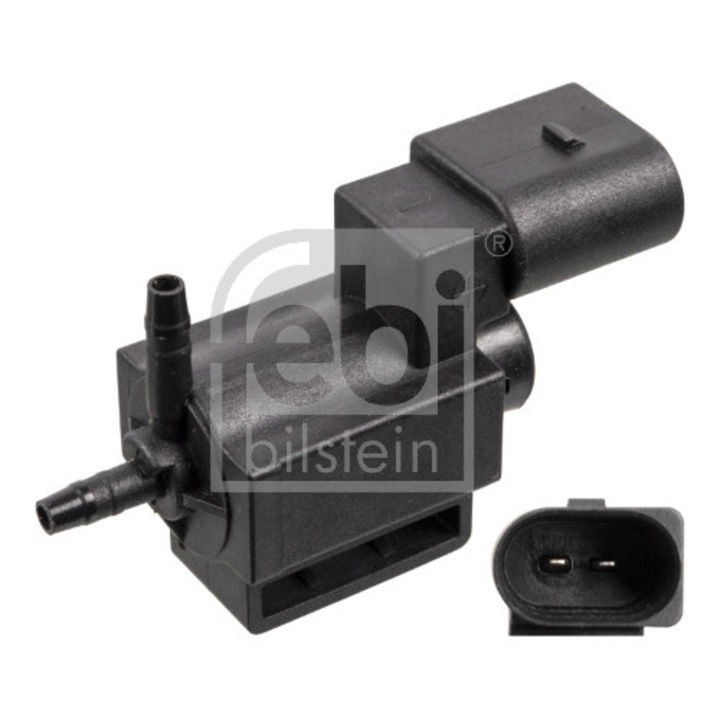 Vezérlőretesz, FEBI BILSTEIN, 2 csatlakozó, elektro-pneumatikus, 0,072 kg