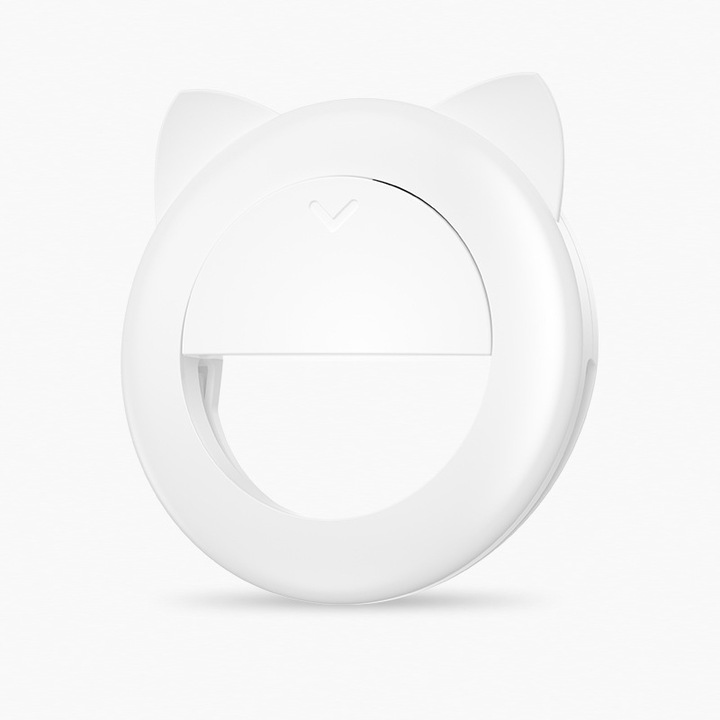 Lampa circulara Ring Light 30cm, 180 LED-uri, 3 moduri de lumina, 10 nivele de intensitate, lumina soft, suport telefon, trepied inclus, USB, negru