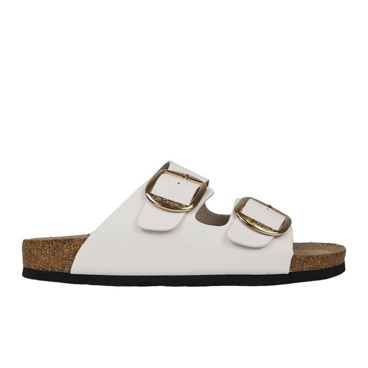 Slapi pentru femei, Lee Cooper, BM222387, Alb, 41