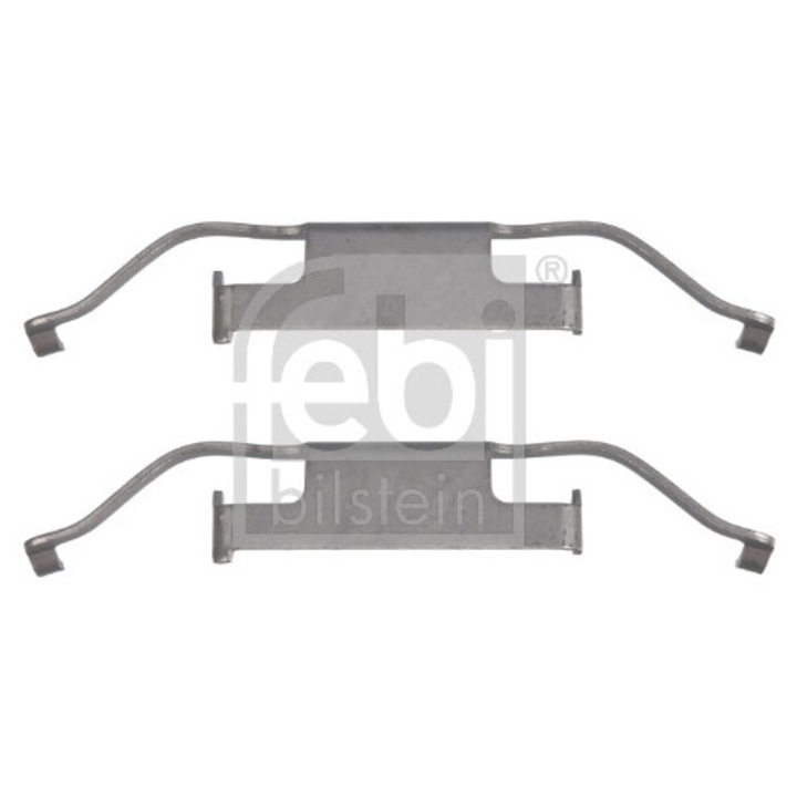 Комплект спирачни накладки FEBI BILSTEIN, 0.040 кг, задни