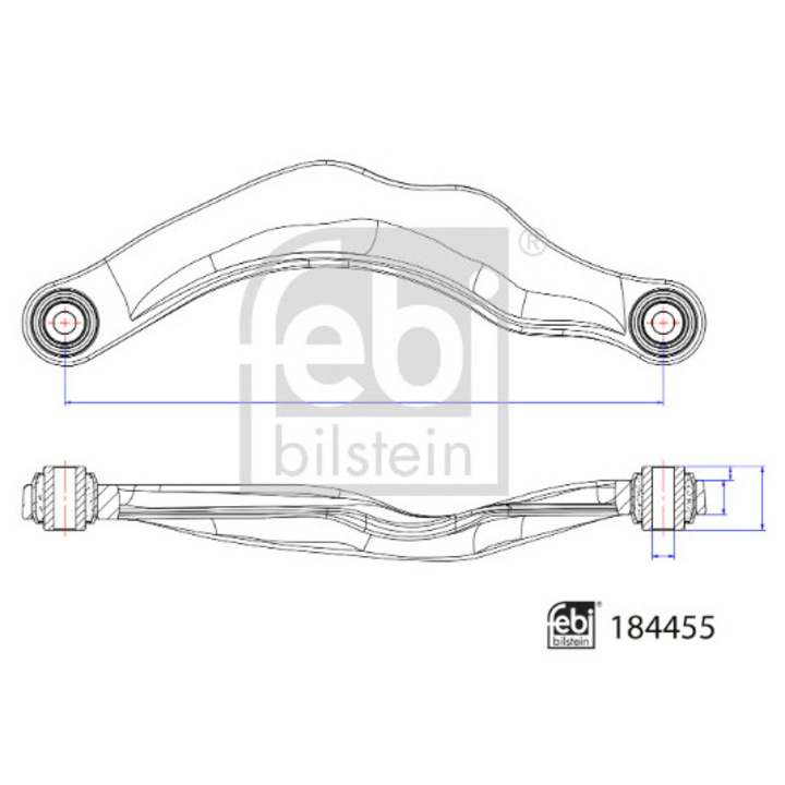 Lengőkar, kerékfelfüggesztés FEBI BILSTEIN 184455
