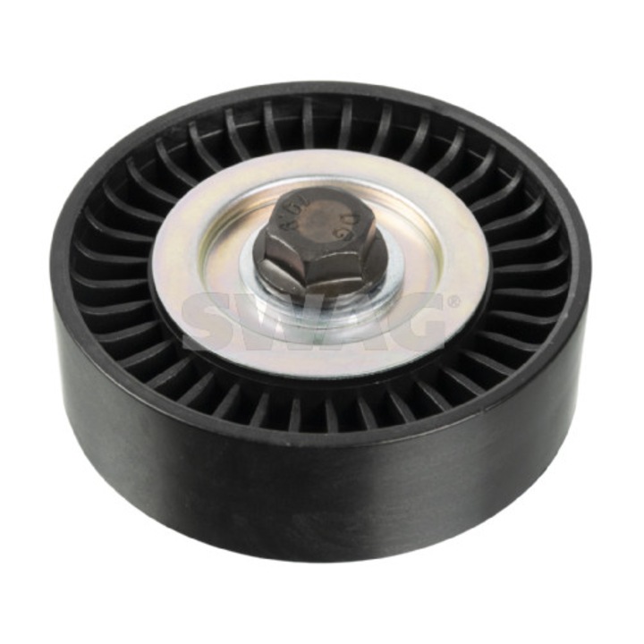 SWAG többbordás ékszíj feszítőgörgő, 33 10 0931, műanyag, 70x22mm