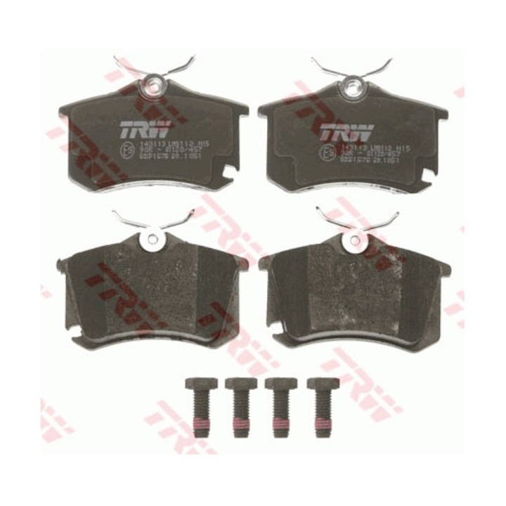 Fékbetét készlet, tárcsafék TRW GDB1578